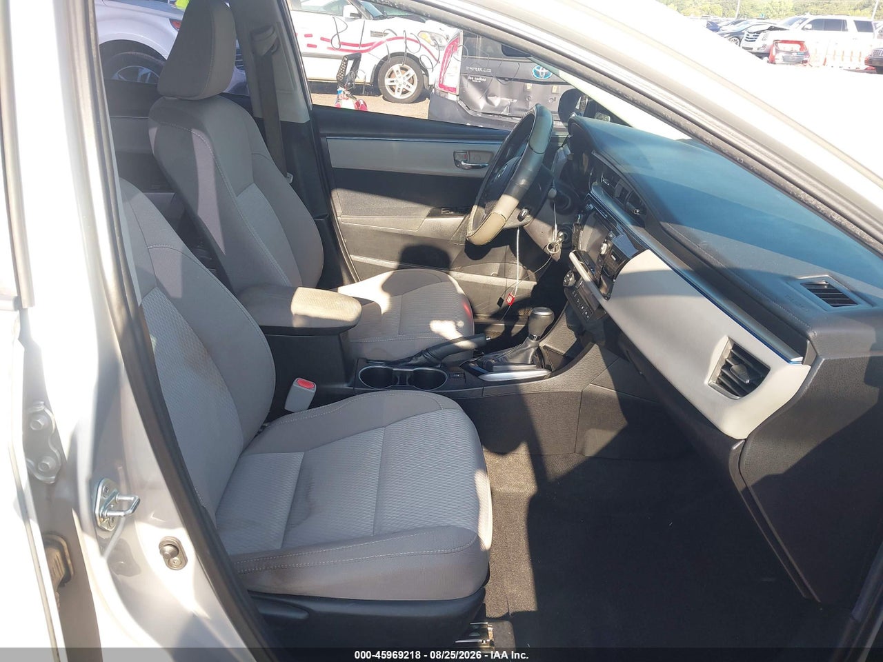 2015 TOYOTA COROLLA LE · 5/11