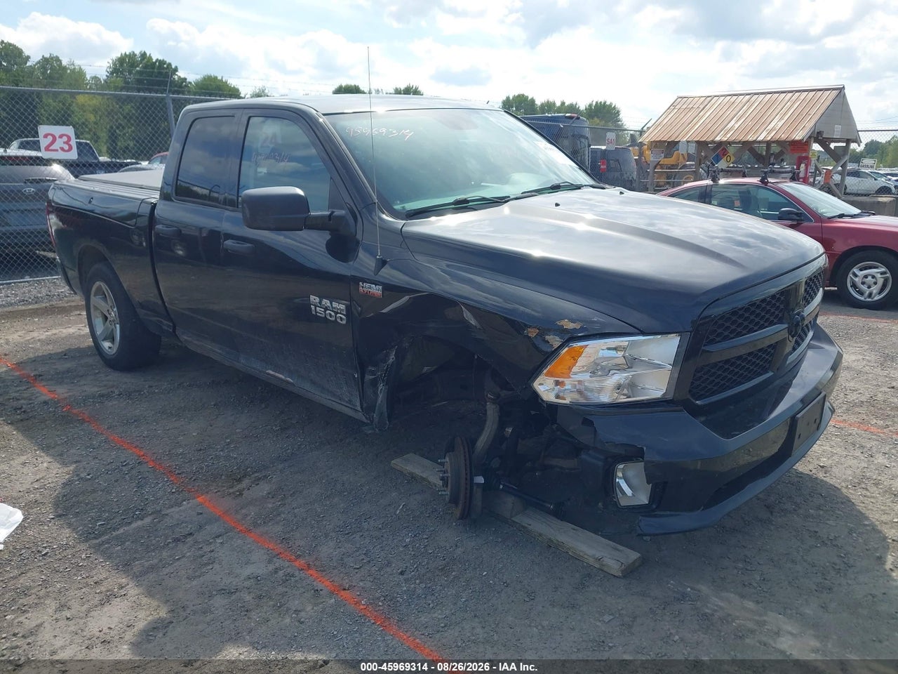 1C6RR7FT7HS****** · 2017 RAM 1500 EXPRESS  4X4 6'4 BOX