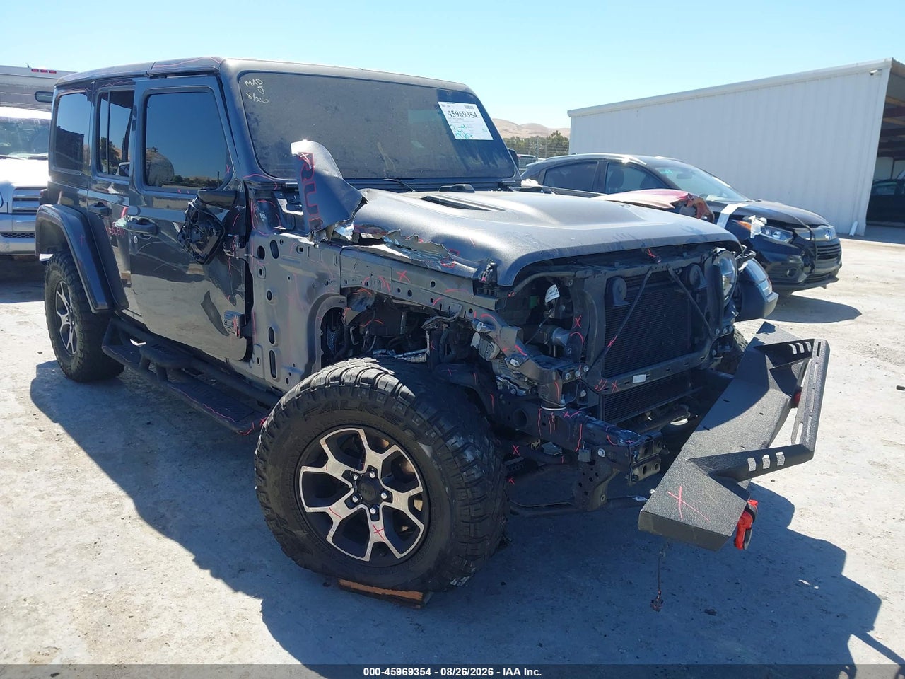 1C4JJXFM2MW****** · 2021 JEEP WRANGLER UNLIMITED RUBICON 4X4