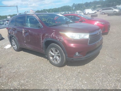 5TDJKRFH3FS****** · 2015 TOYOTA HIGHLANDER XLE V6