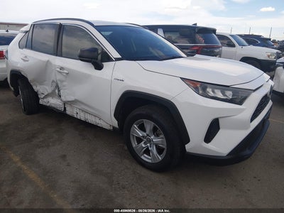 JTMLWRFV4KD****** · 2019 TOYOTA RAV4 HYBRID LE