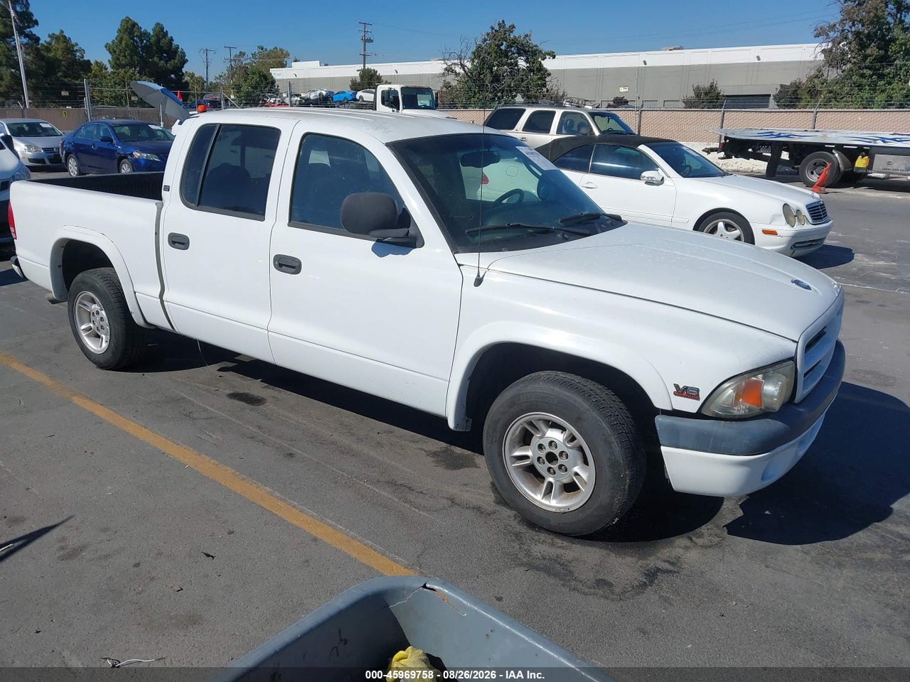 1B7GL2AX9YS****** · 2000 DODGE DAKOTA SLT/SPORT