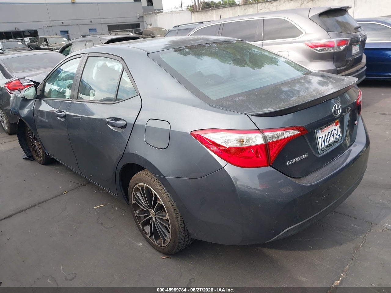 2016 TOYOTA COROLLA S PLUS · 3/11