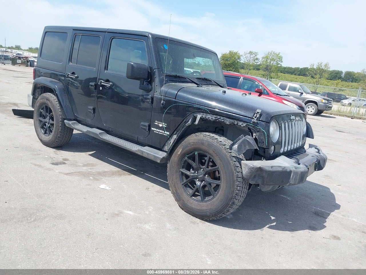 2017 JEEP WRANGLER UNLIMITED SAHARA 4X4