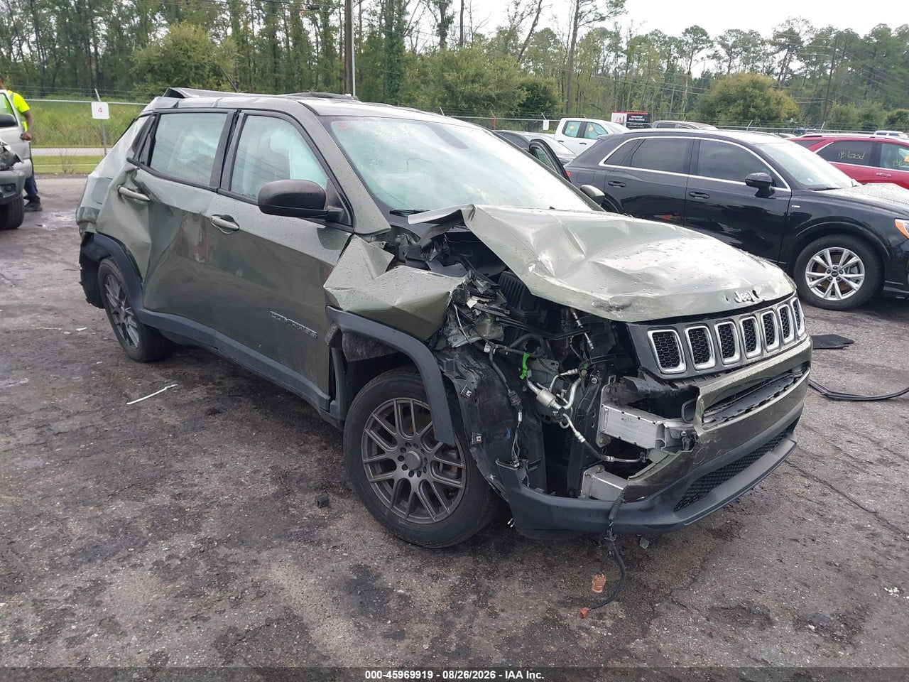 3C4NJCAB3JT****** · 2018 JEEP COMPASS SPORT FWD