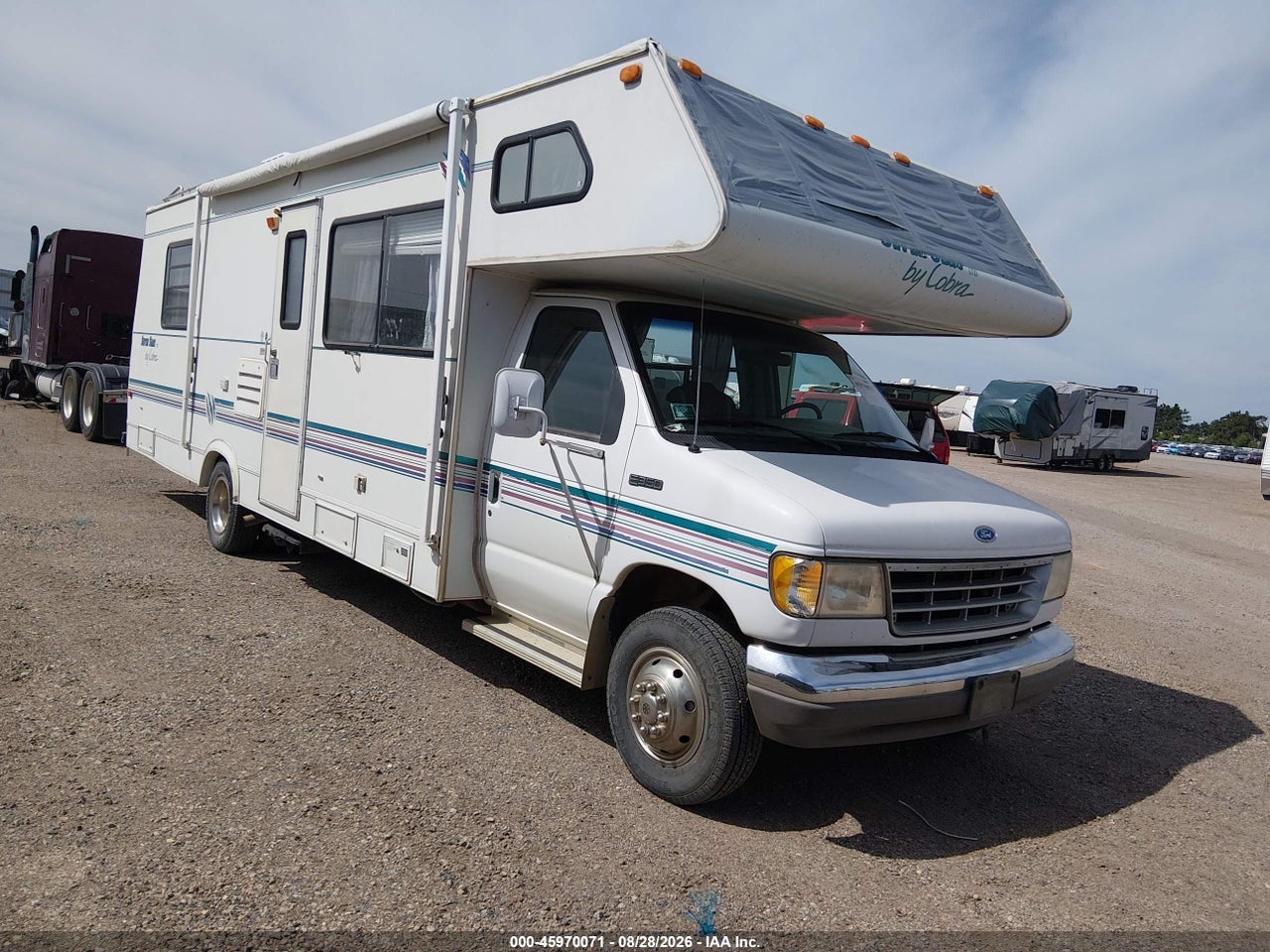 1995 FORD ECONOLINE E350 CUTAWAY VAN