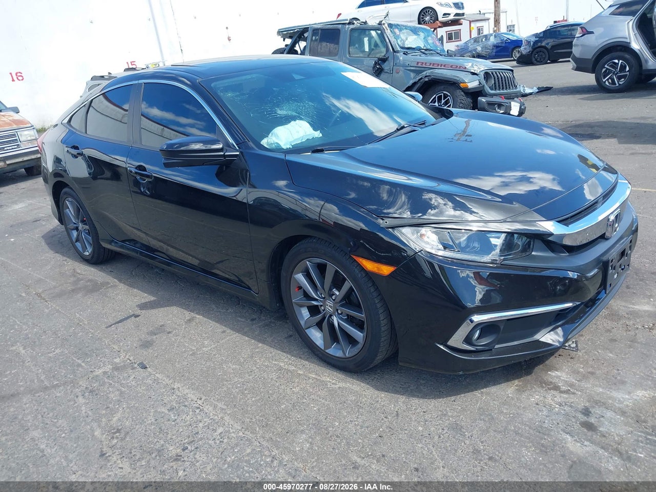 JHMFC1F73KX****** · 2019 HONDA CIVIC EX-L