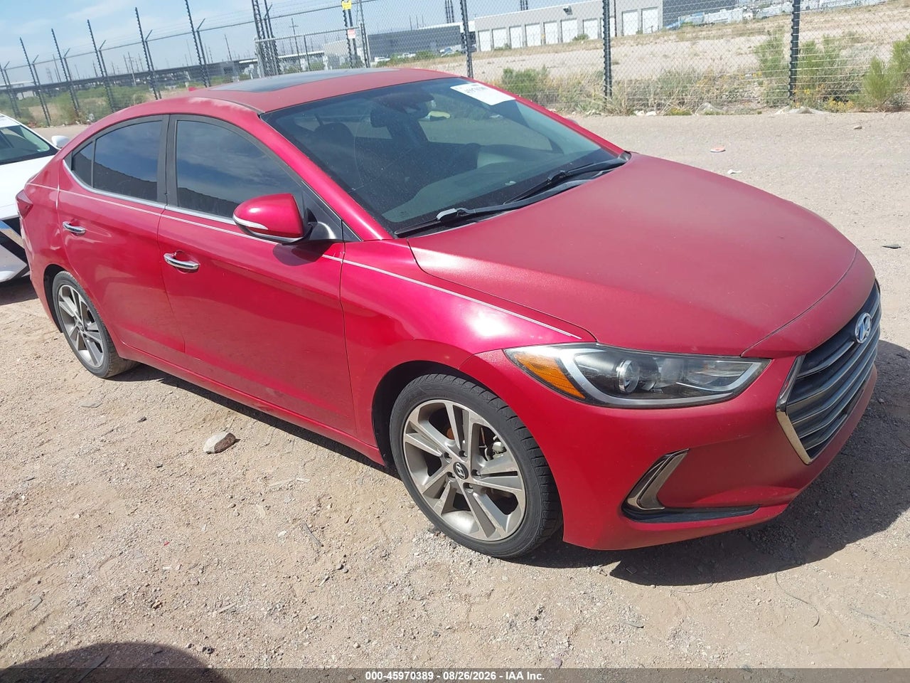 5NPD84LF3HH****** · 2017 HYUNDAI ELANTRA LIMITED