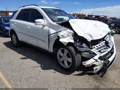 4JGBB8GB0BA****** · 2011 MERCEDES-BENZ ML 350 4MATIC