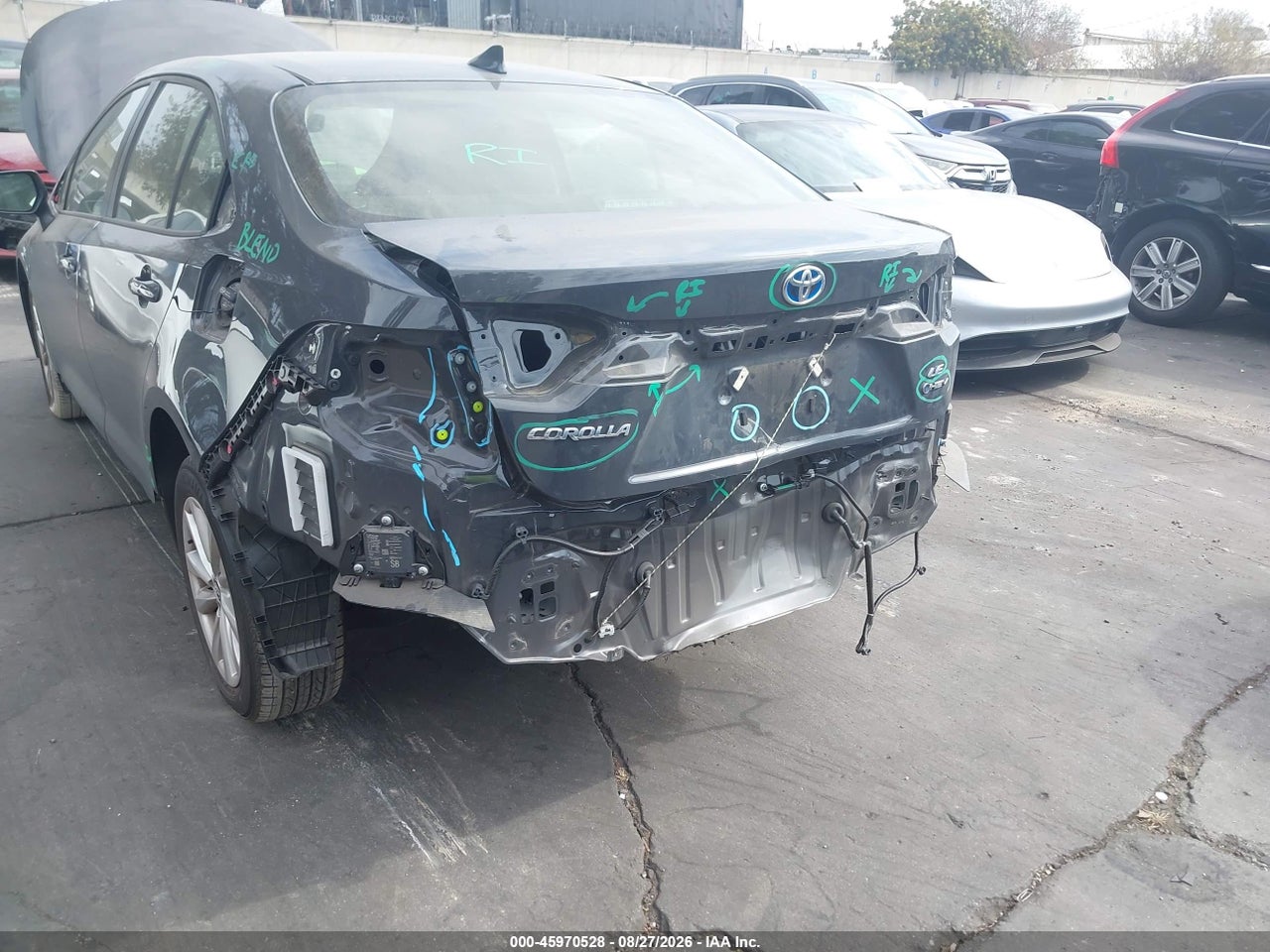 2025 TOYOTA COROLLA HYBRID LE · 6/10