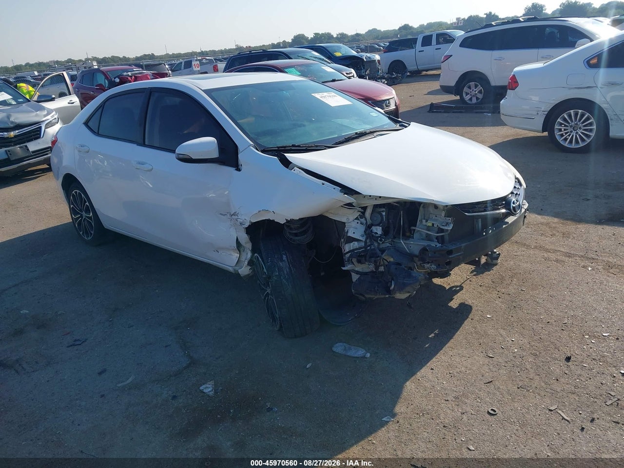 5YFBURHE8EP****** · 2014 TOYOTA COROLLA S PLUS