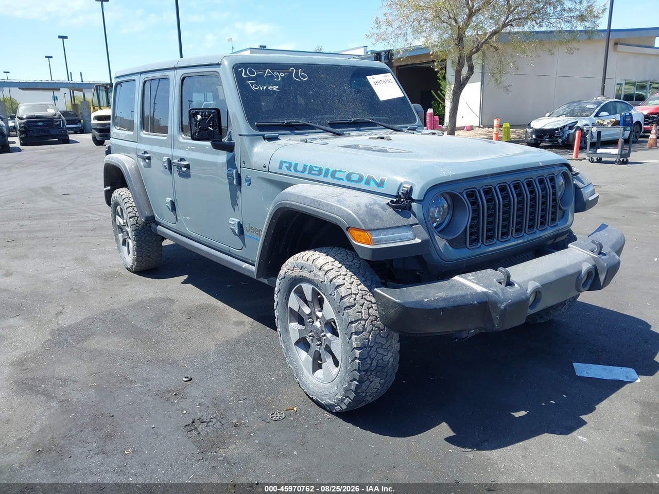 1C4RJXR63SW****** · 2025 JEEP WRANGLER 4XE RUBICON 4XE