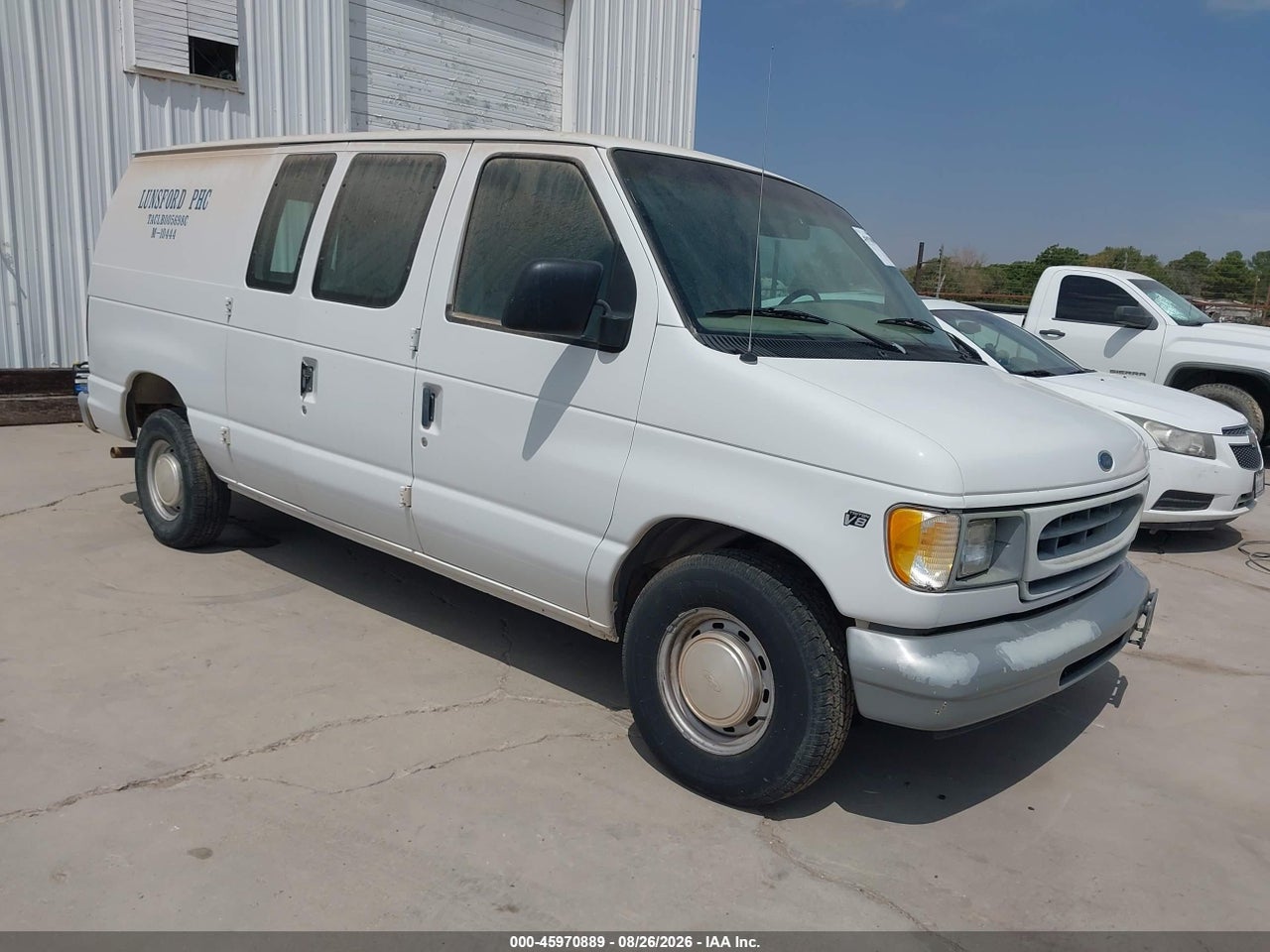 1FTRE14W2YH****** · 2000 FORD E-150 COMMERCIAL/RECREATIONAL