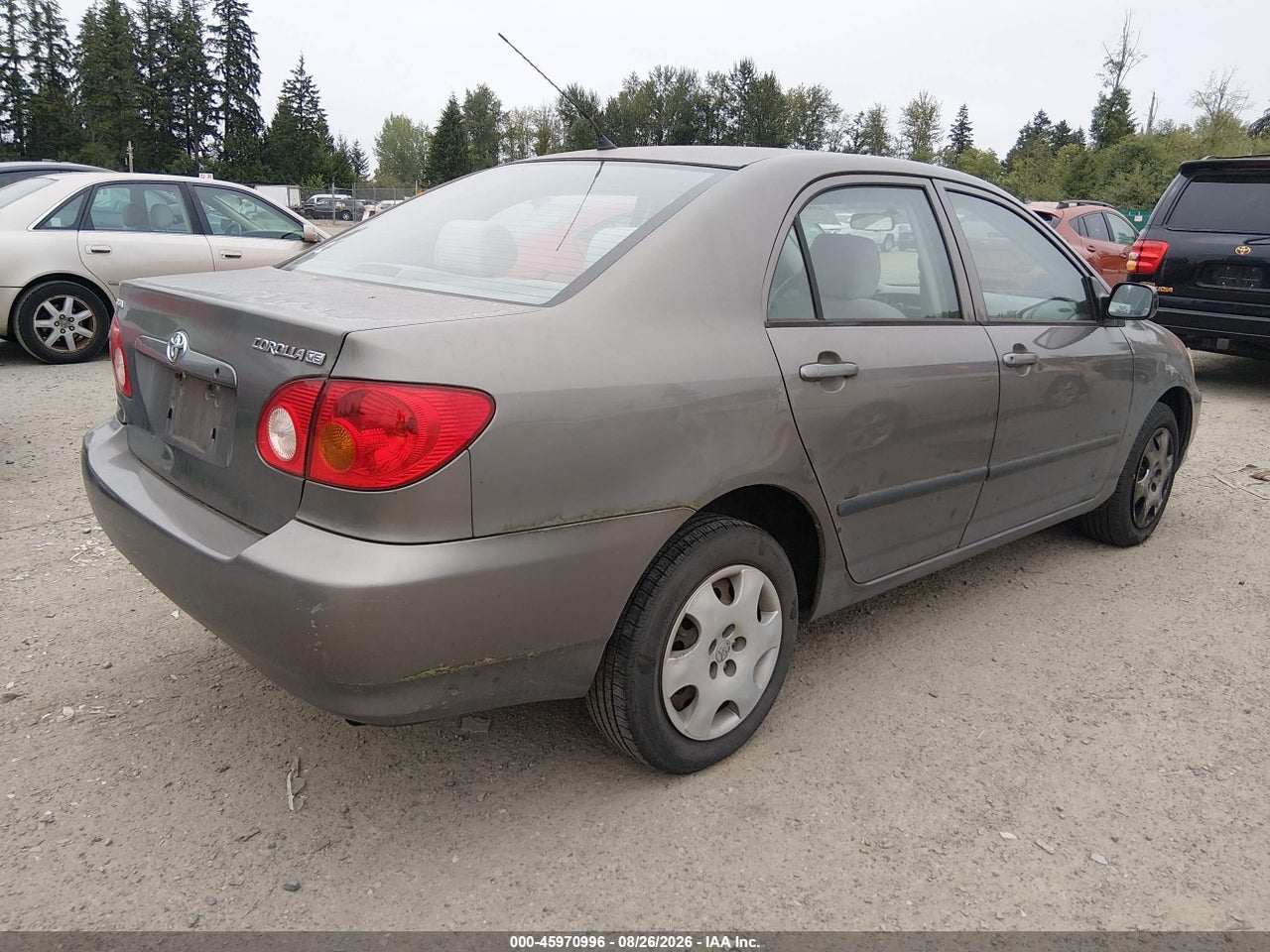 2003 TOYOTA COROLLA CE · 4/11