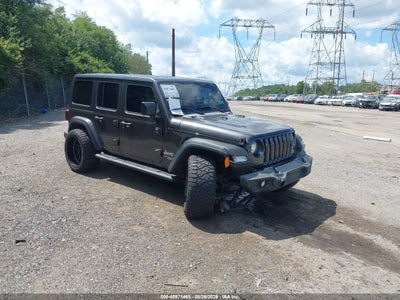 1C4HJXDN1KW****** · 2019 JEEP WRANGLER UNLIMITED SPORT S 4X4