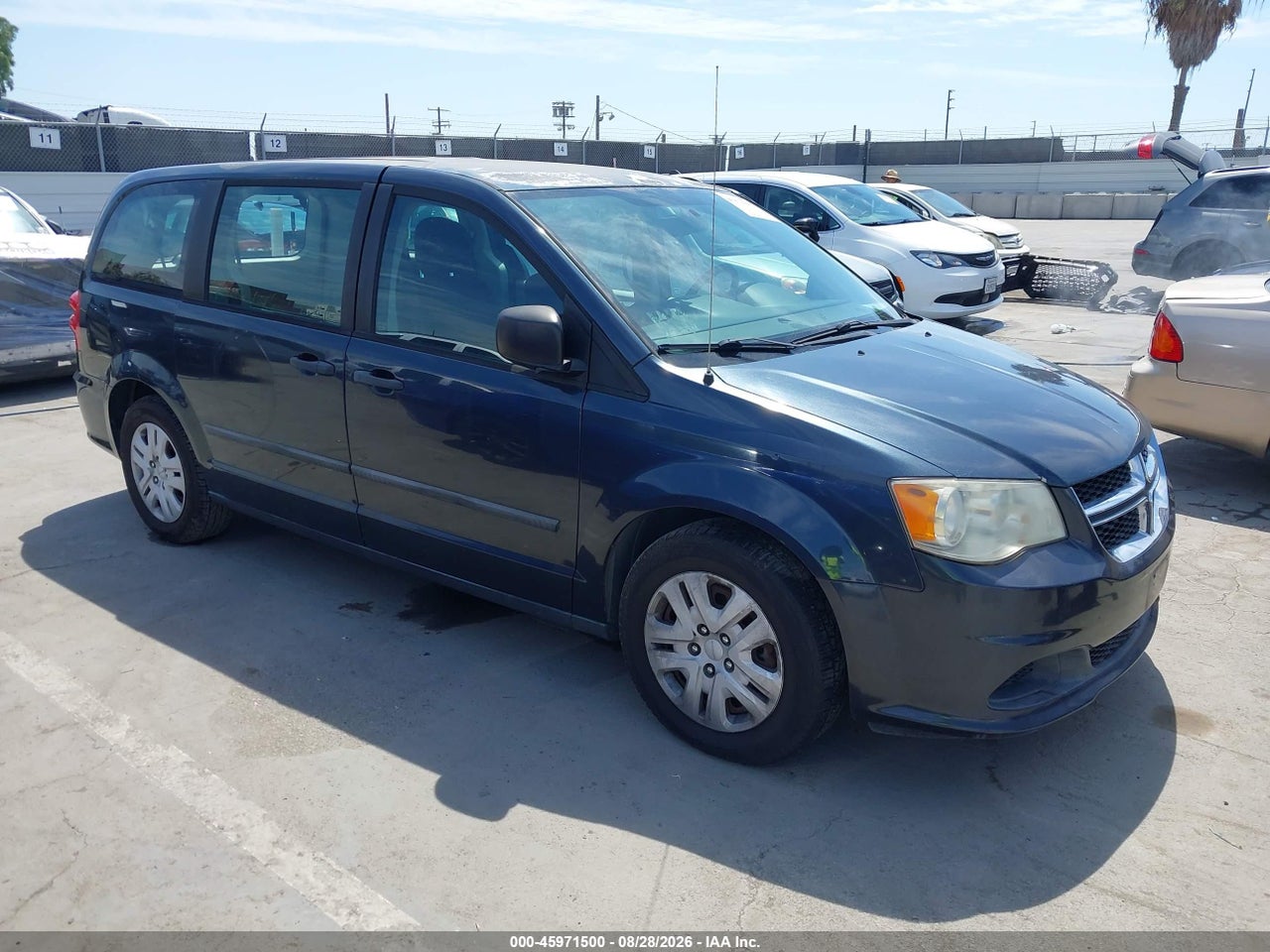2C4RDGBG0DR****** · 2013 DODGE GRAND CARAVAN AMERICAN VALUE PKG