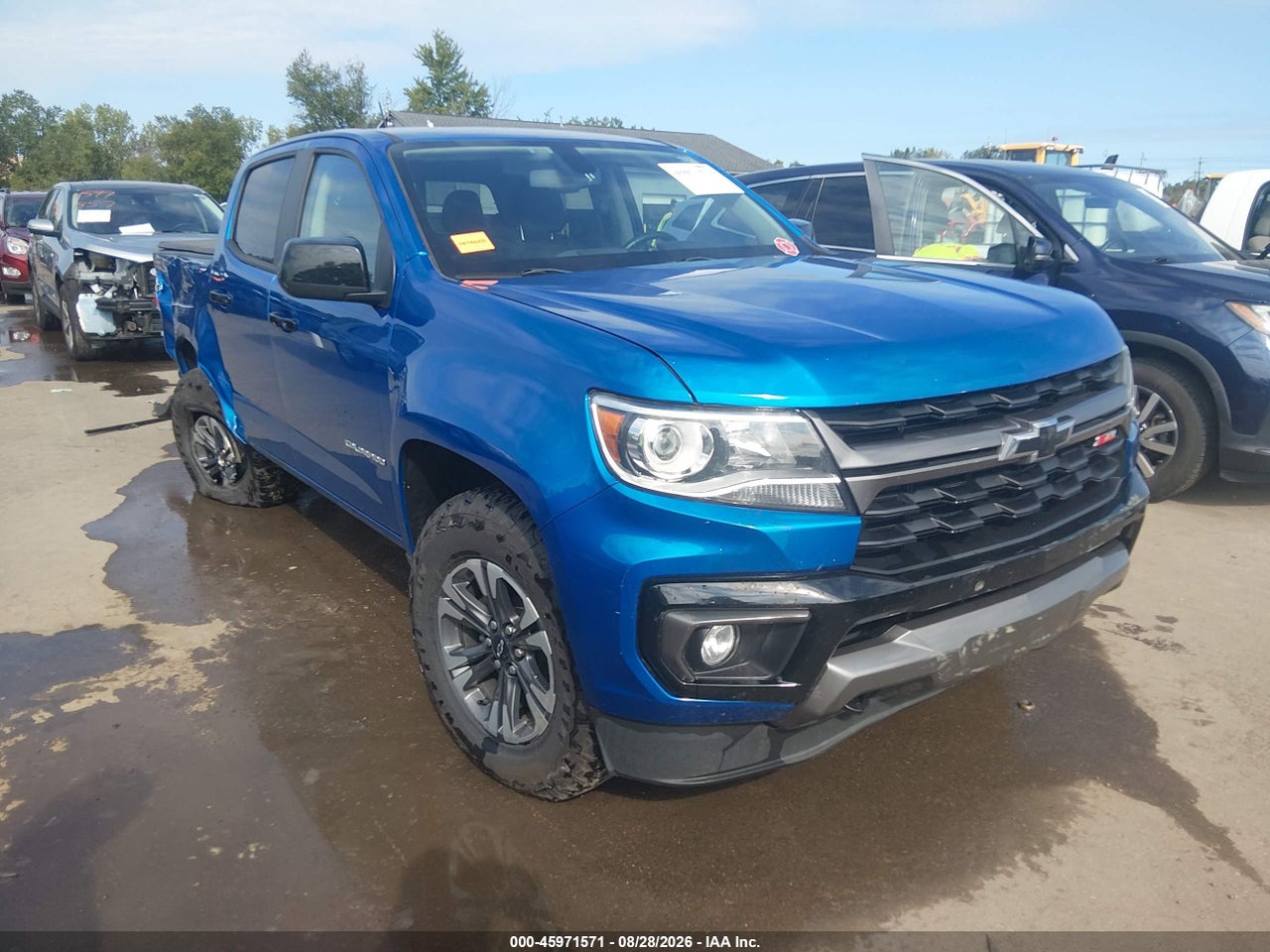 2022 CHEVROLET COLORADO 4WD SHORT BOX Z71