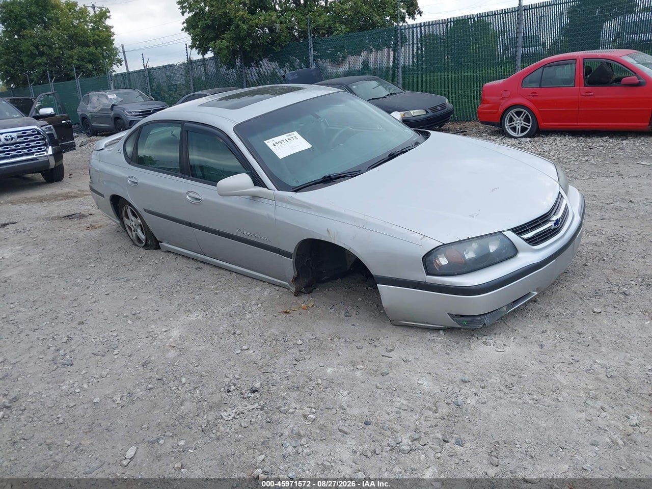 2G1WH55K339****** · 2003 CHEVROLET IMPALA LS