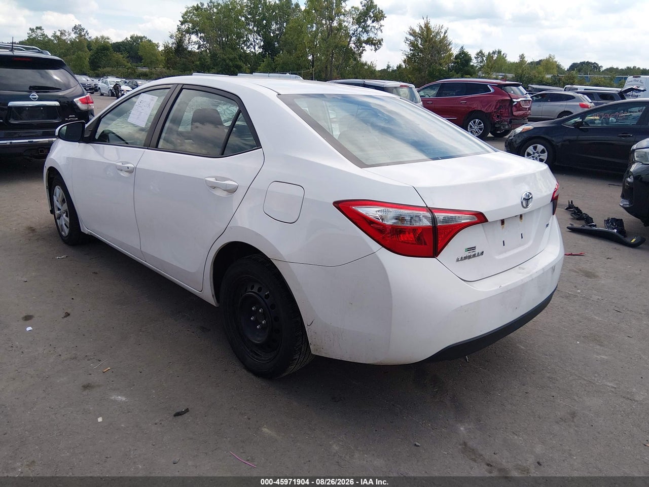 2016 TOYOTA COROLLA LE · 3/11
