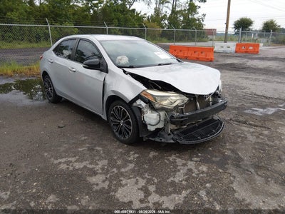 2T1BURHE7FC****** · 2015 TOYOTA COROLLA S PLUS