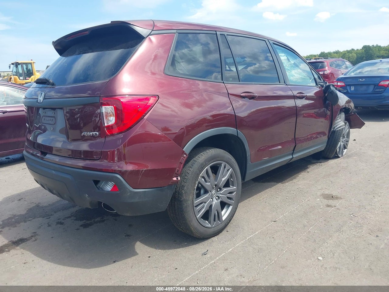 2020 HONDA PASSPORT EXL · 4/10