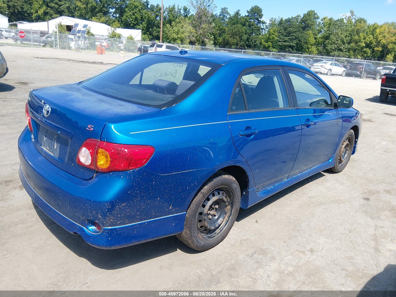 2009 TOYOTA COROLLA S · 4/11