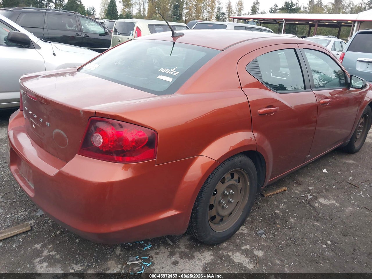2012 DODGE AVENGER SE · 4/11