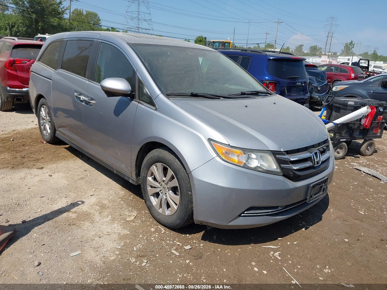5FNRL5H67GB****** · 2016 HONDA ODYSSEY EX-L