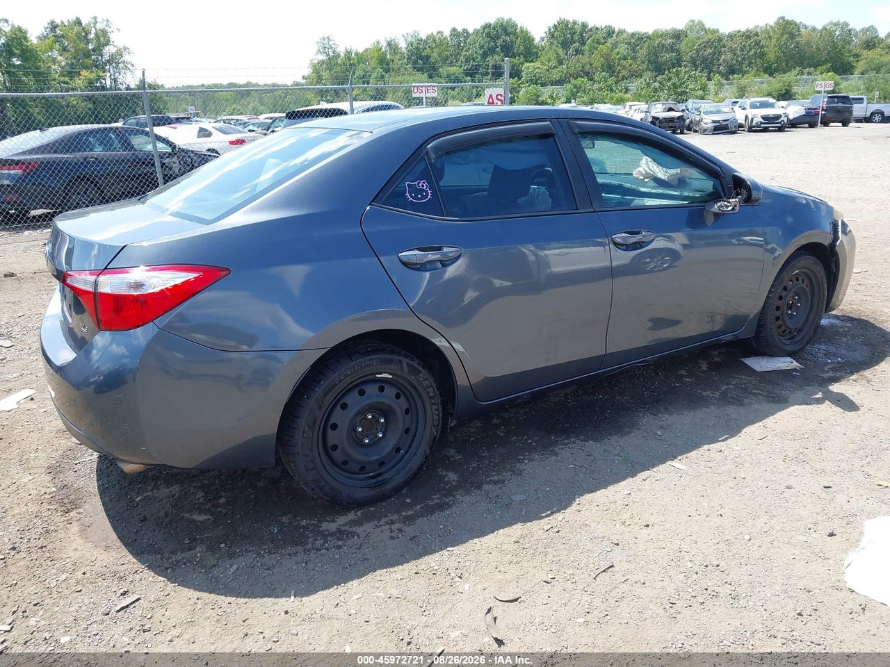 2016 TOYOTA COROLLA LE · 4/11
