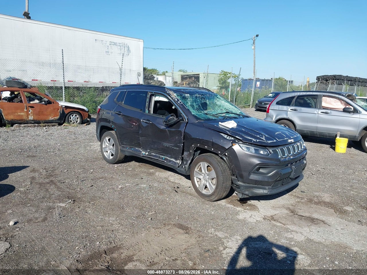3C4NJDBB8NT****** · 2022 JEEP COMPASS LATITUDE 4X4