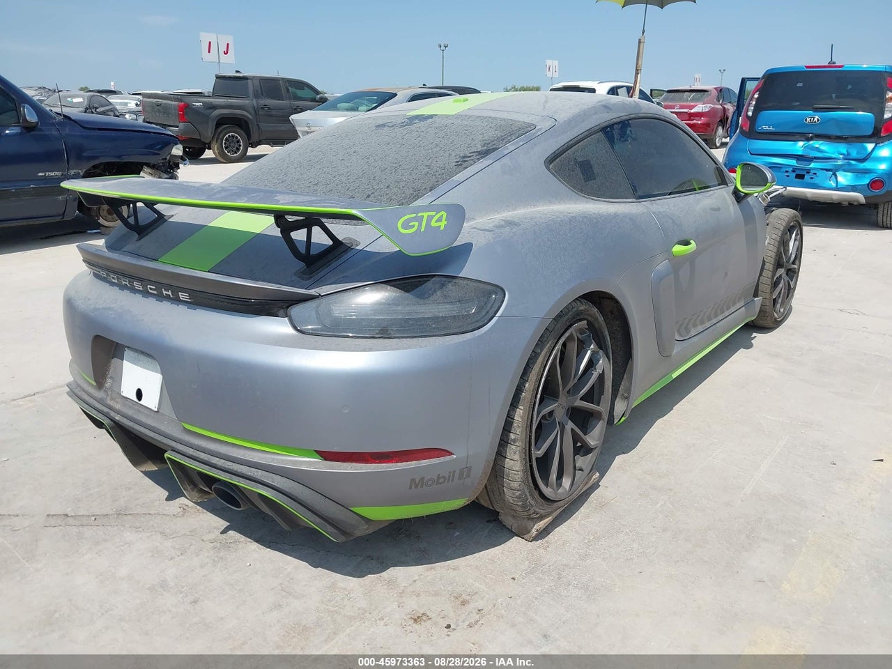 2021 PORSCHE 718 CAYMAN GT4 · 4/11