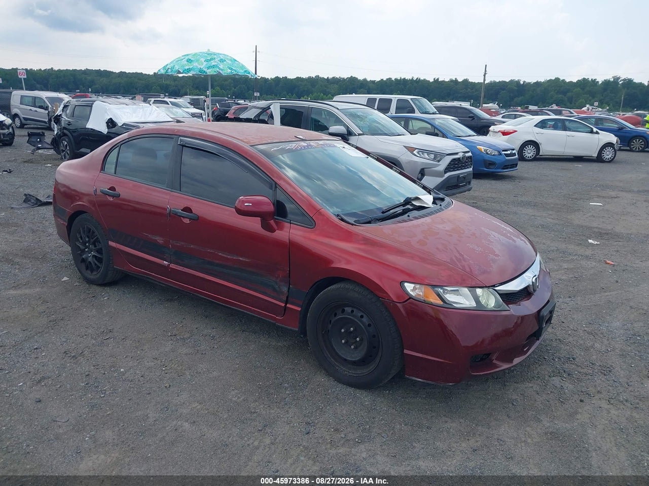 2HGFA16579H****** · 2009 HONDA CIVIC LX