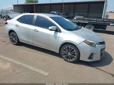 2T1BURHE3EC****** · 2014 TOYOTA COROLLA S PLUS
