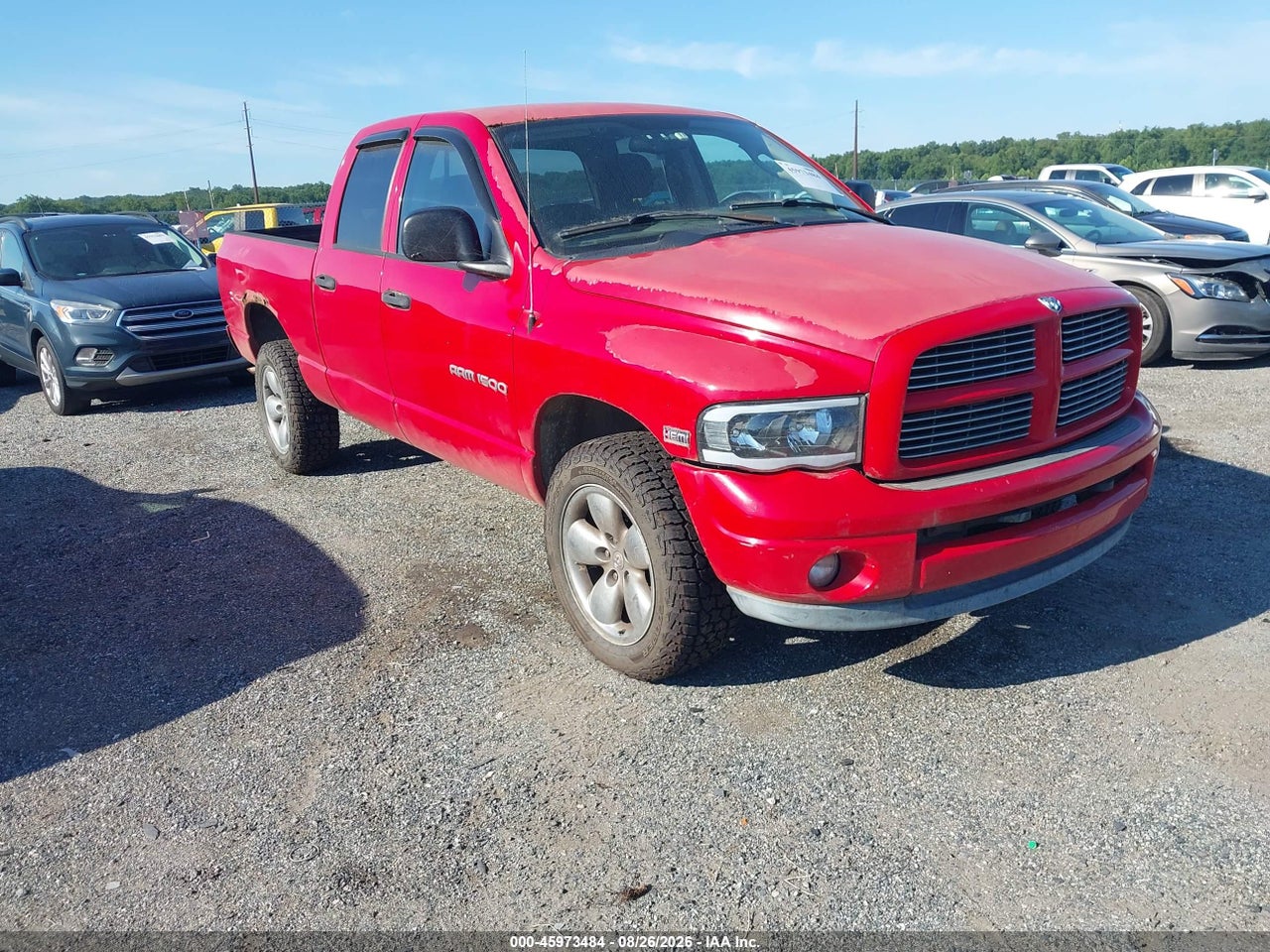 1D7HU18D93S****** · 2003 DODGE RAM 1500 SLT/LARAMIE/ST