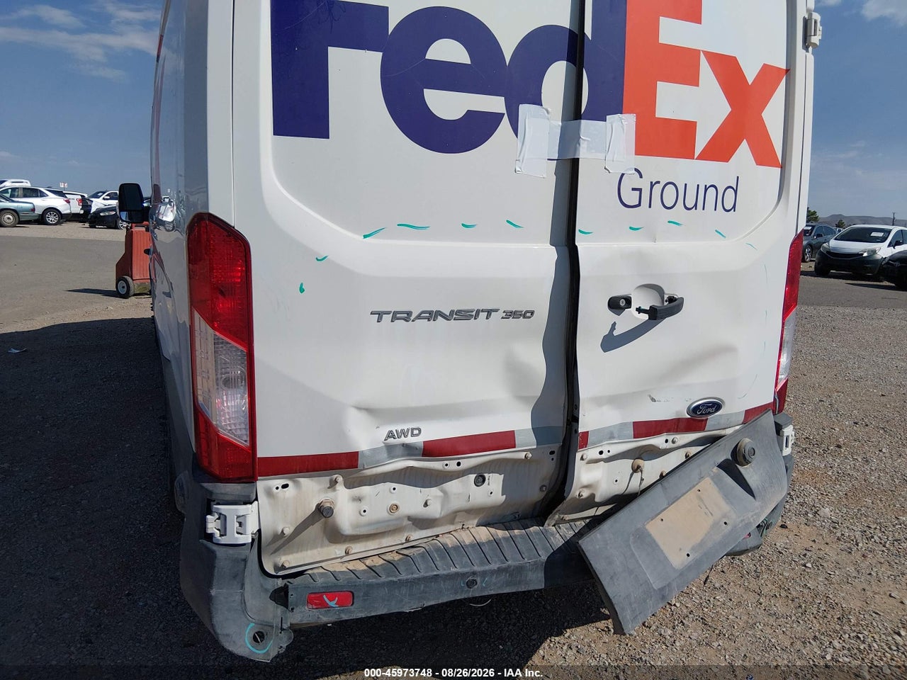 2020 FORD TRANSIT-350 CARGO VAN · 6/11