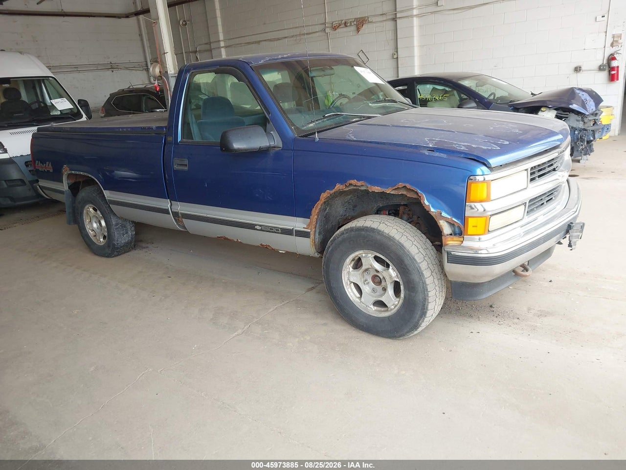 1GCEK14R7VZ****** · 1997 CHEVROLET K1500 FLEETSIDE