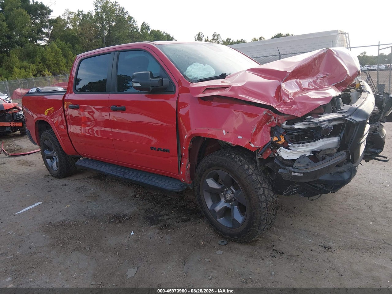 1C6SRFFT1MN****** · 2021 RAM 1500 BIG HORN  4X4 5'7 BOX