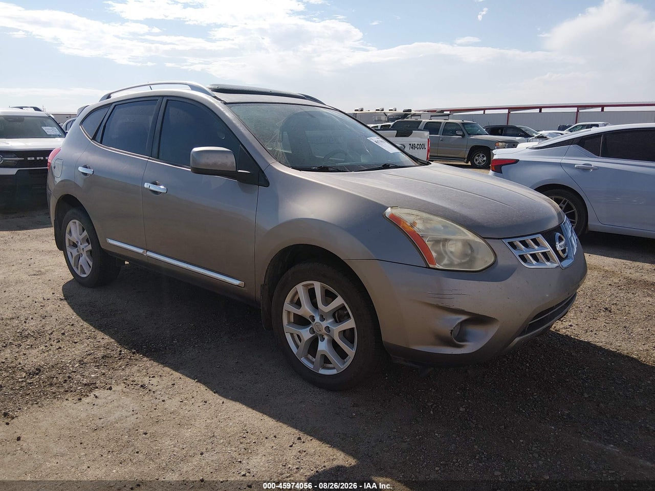 JN8AS5MV7BW****** · 2011 NISSAN ROGUE SV
