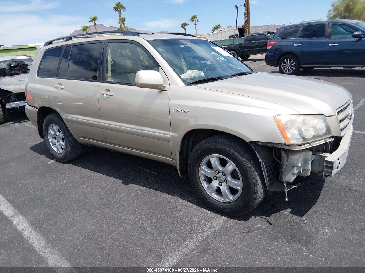 JTEHF21A210****** · 2001 TOYOTA HIGHLANDER V6