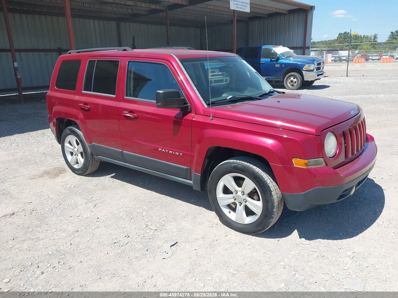 1C4NJRBB0CD****** · 2012 JEEP PATRIOT SPORT