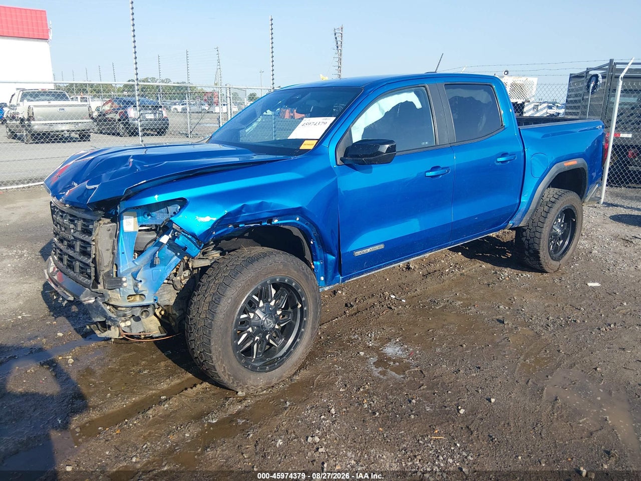 2023 GMC CANYON 4WD  SHORT BOX ELEVATION · 2/11