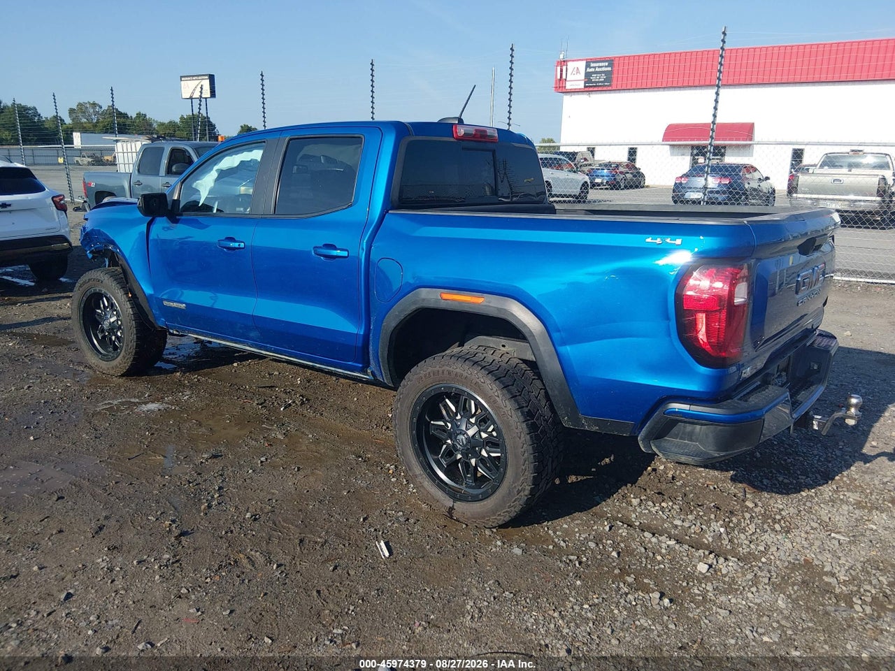 2023 GMC CANYON 4WD  SHORT BOX ELEVATION · 3/11