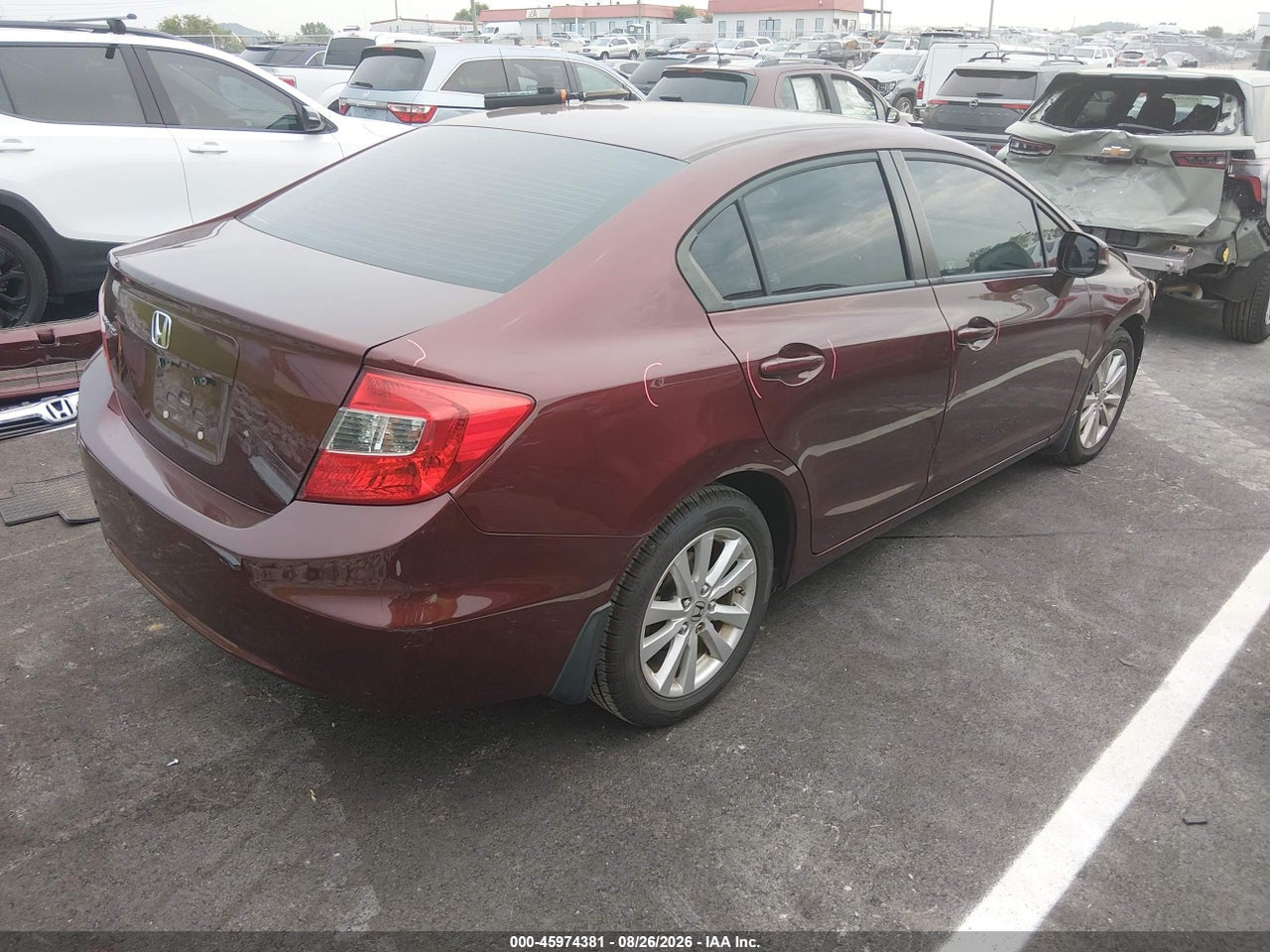 2012 HONDA CIVIC EX · 4/11