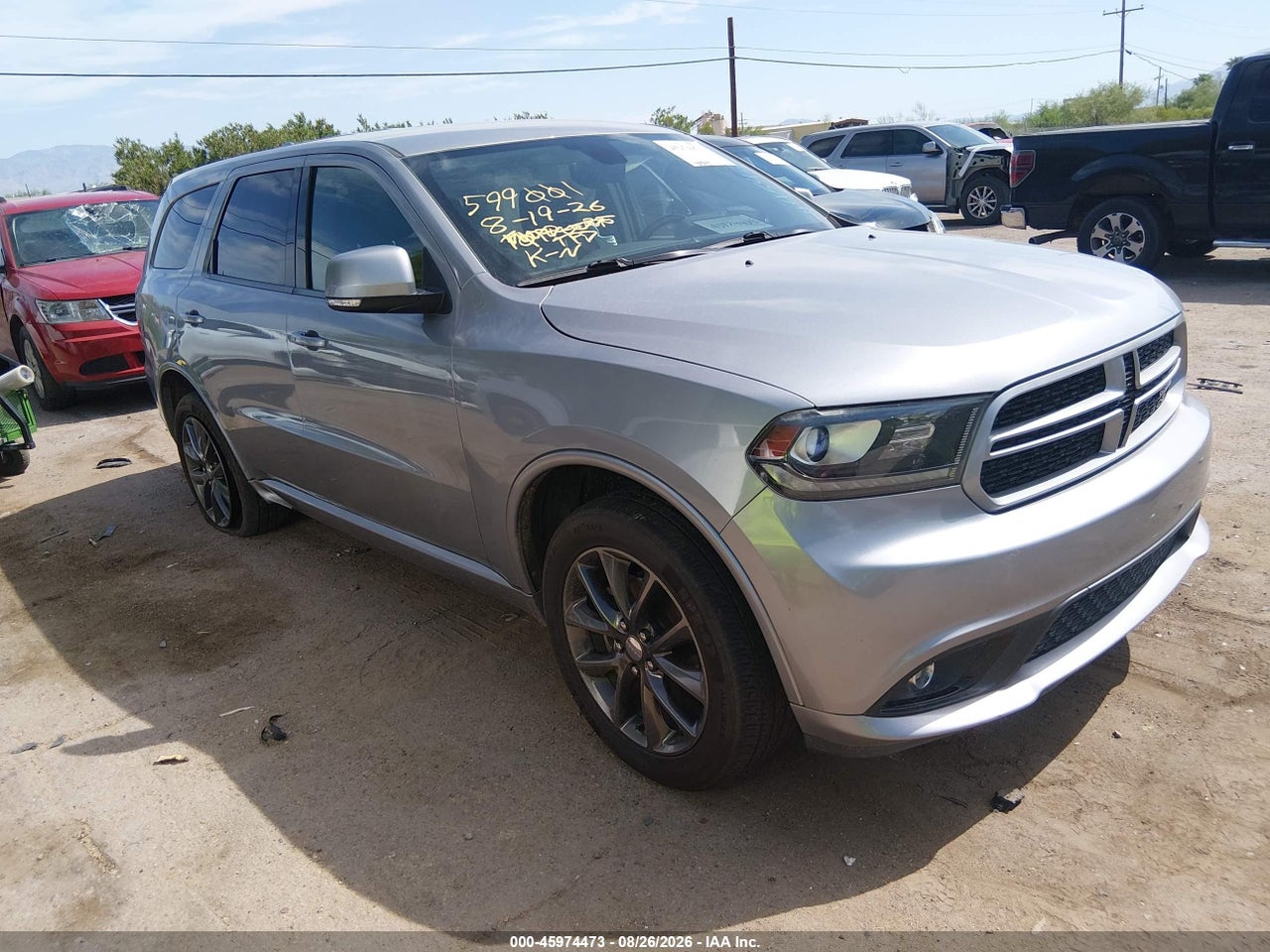 1C4RDJDG9JC****** · 2018 DODGE DURANGO GT AWD