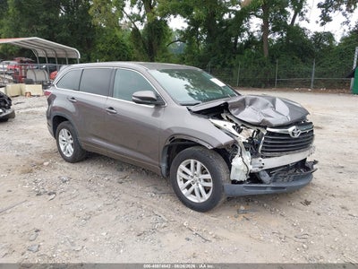 5TDZARFH2ES****** · 2014 TOYOTA HIGHLANDER LE