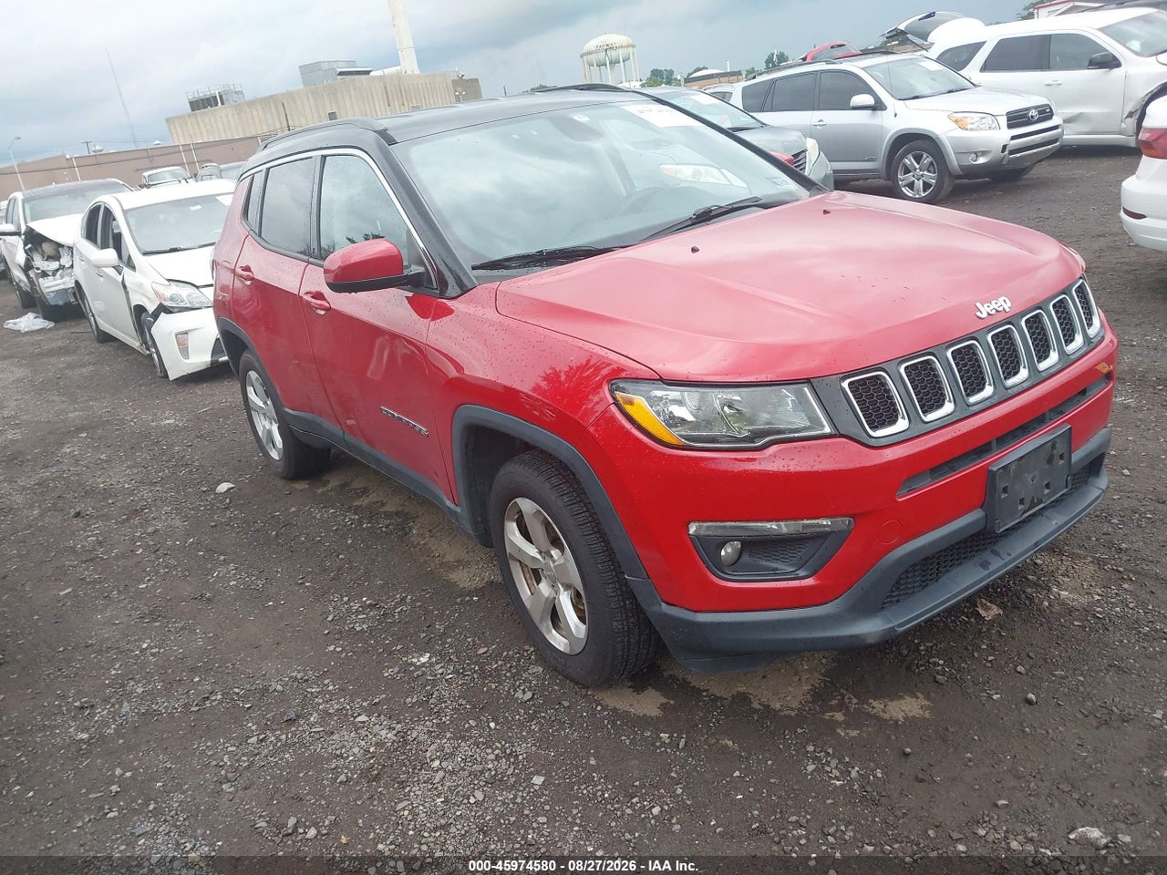 3C4NJDBB0JT****** · 2018 JEEP COMPASS LATITUDE 4X4