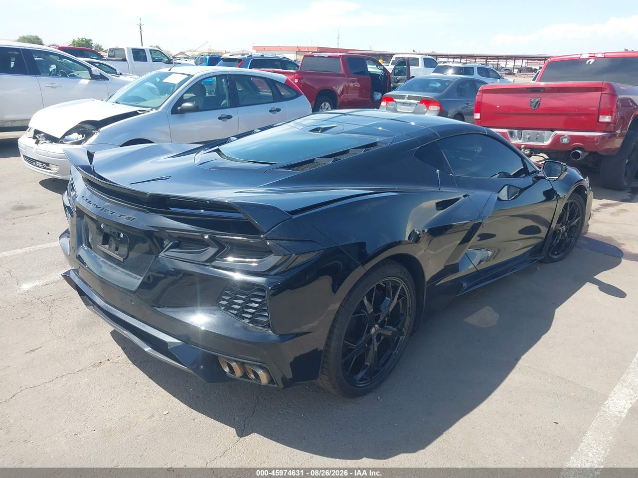 2022 CHEVROLET CORVETTE STINGRAY RWD  2LT · 4/11
