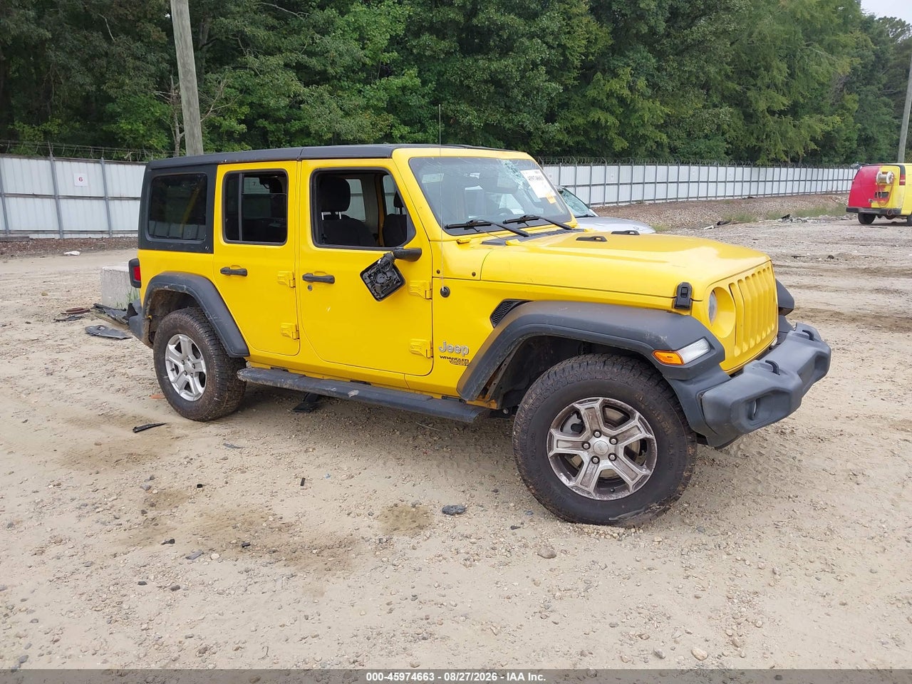 1C4HJXDG5KW****** · 2019 JEEP WRANGLER UNLIMITED SPORT S 4X4