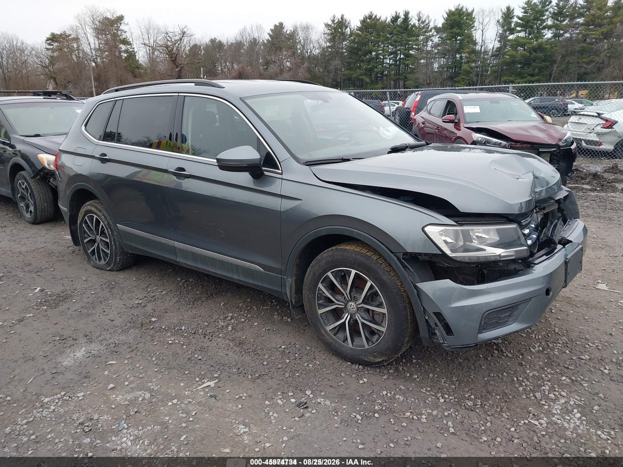 3VV2B7AX1MM****** · 2021 VOLKSWAGEN TIGUAN 2.0T SE/2.0T SE R-LINE BLACK/2.0T SEL