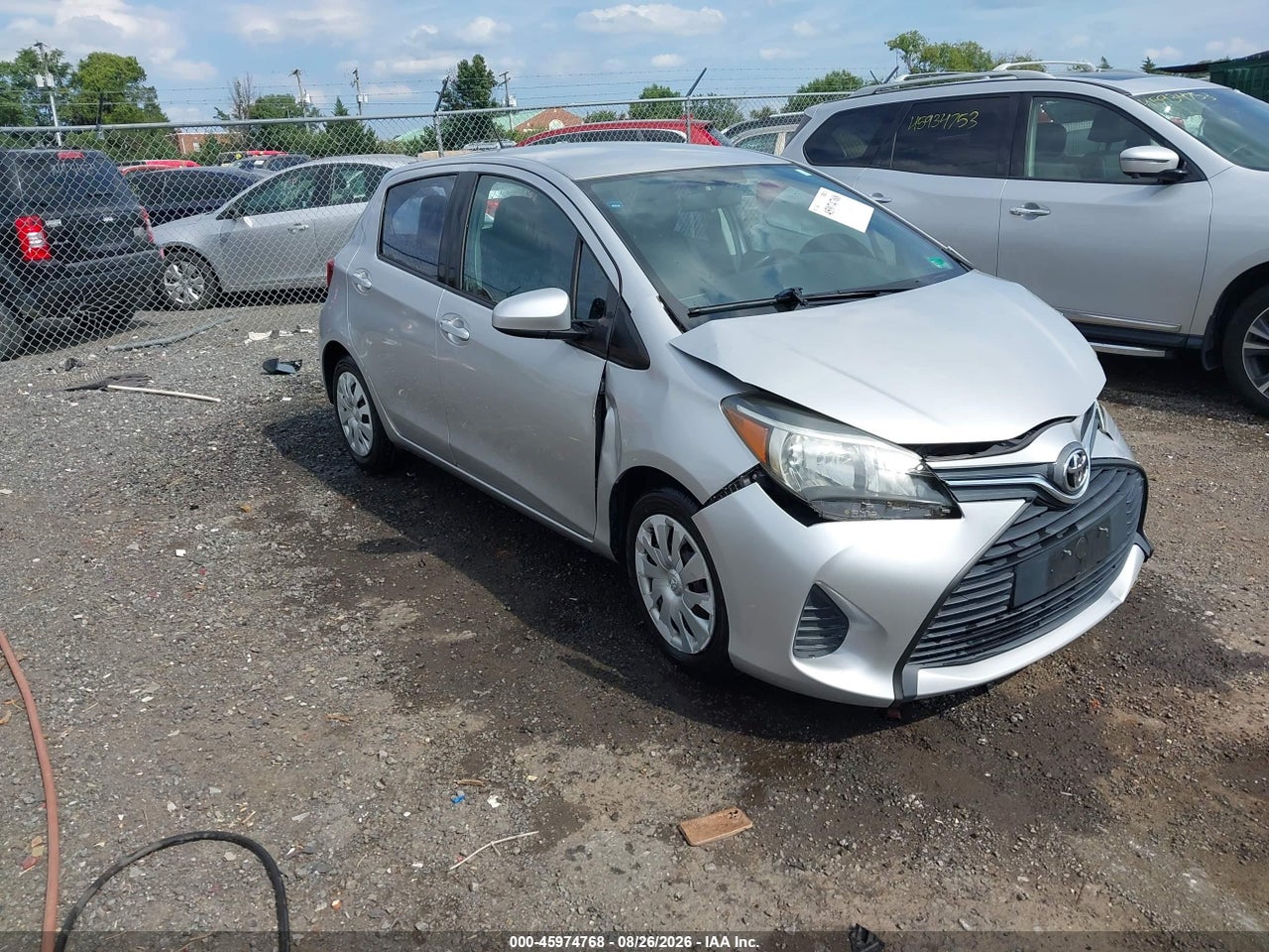 VNKKTUD37FA****** · 2015 TOYOTA YARIS L